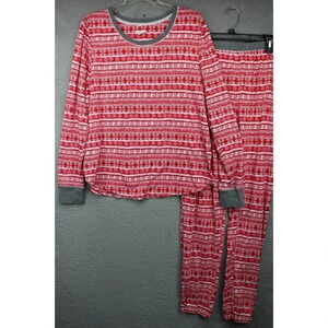 Layla Women's Pajama Set-Size Large-Joggers-Very Soft-Size Large